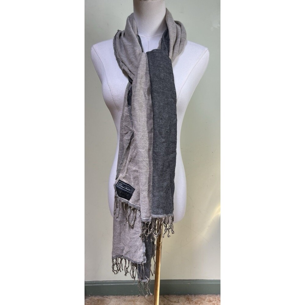 David Saddler Pashmina Finished Made in Italy Multifunctional Scarf Preppy OSFM